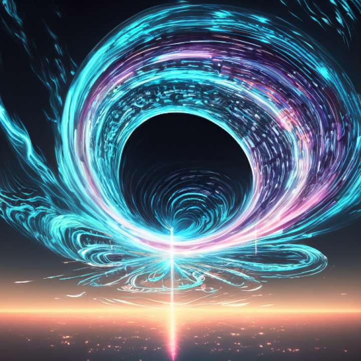 An AI Generated image of a Vortex on the Horizon